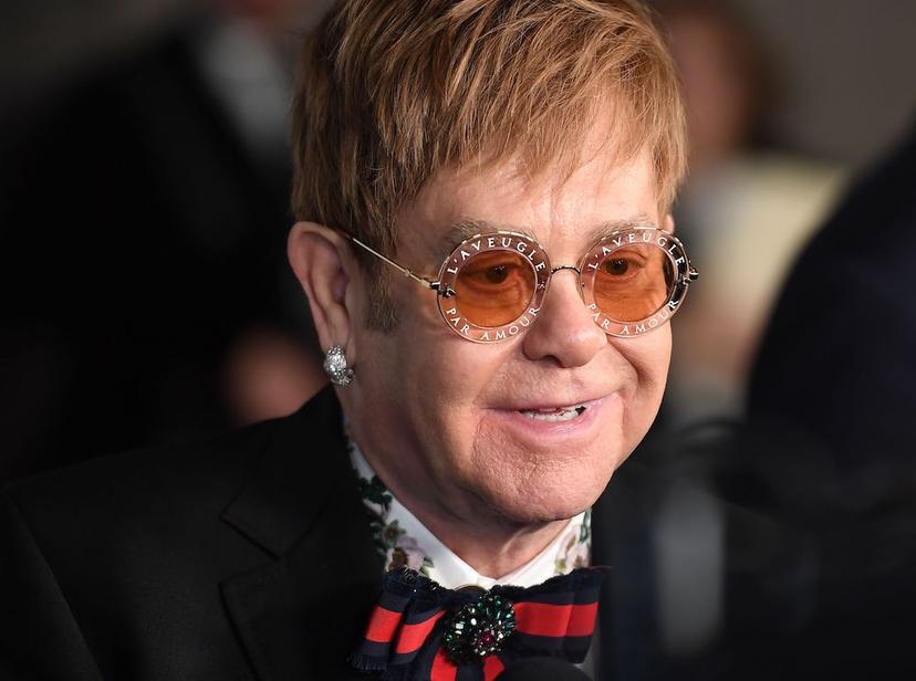 Elton John in diepe rouw