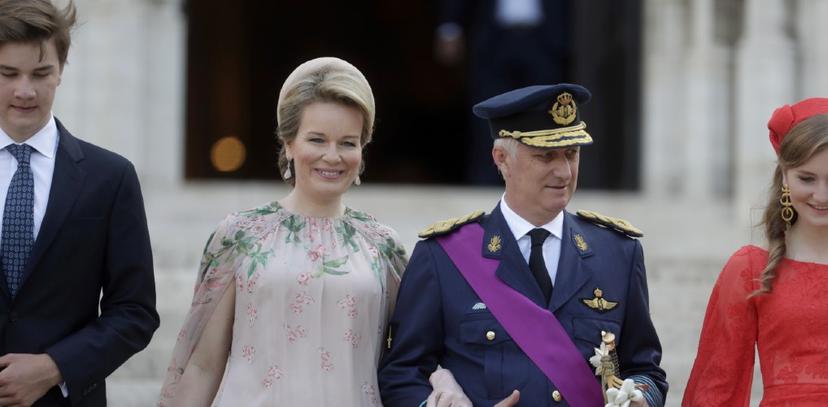 Belgisch koningspaar vangt Oekraïense gezinnen op