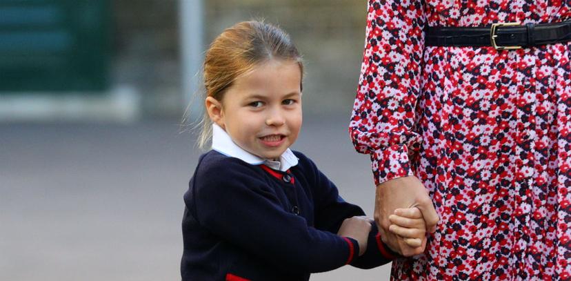 Te schattig: prinses Charlotte heeft eerste schooldag