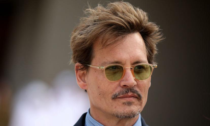 Acteur Johnny Depp maakt een puinhoop van zijn leven