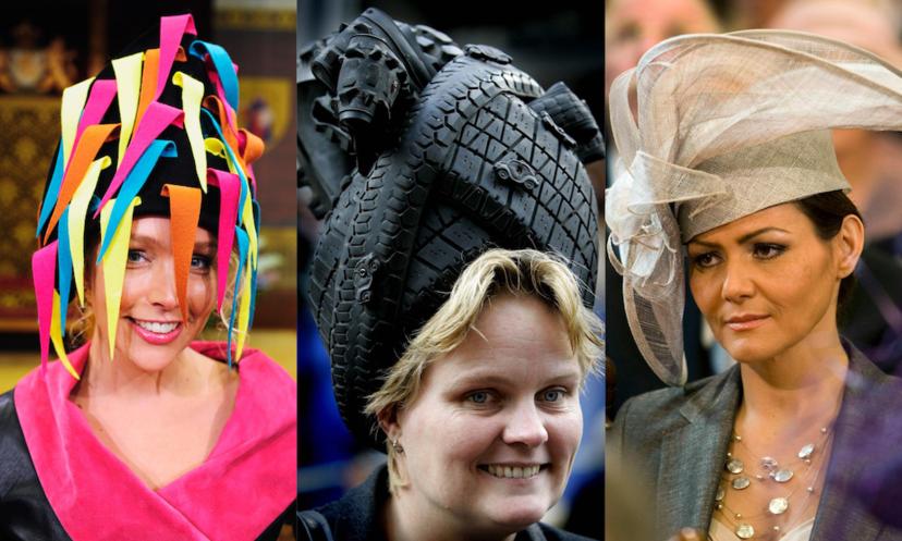 Dit zijn de meest extreme Prinsjesdag hoeden door de jaren heen