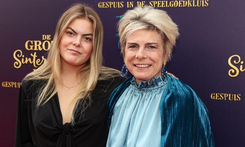 Leuk! Laurentien en dochter Eloise bij première nieuwe Sinterklaasfilm waar prinses in meespeelt