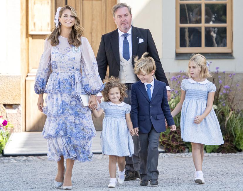 Prinses Madeleine en gezin
